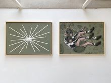 Load image into Gallery viewer, Mando Marie and Hyland Mather - Diptych Commission for Elizabeth