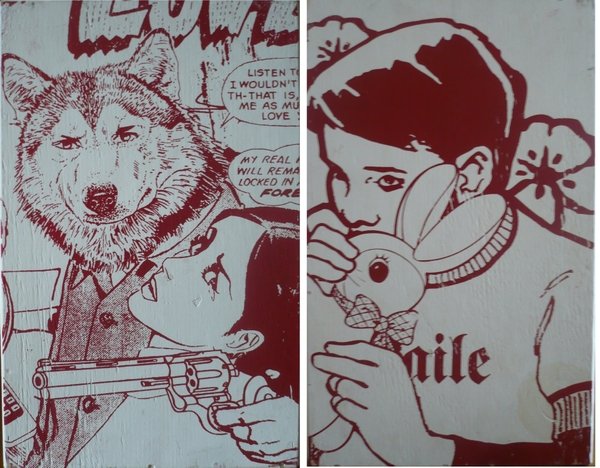 Faile 'NYC Box 85' Lazarides Provenance