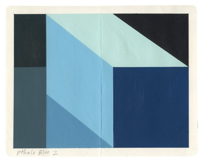 Mary Iverson - Pthalo Blue 2