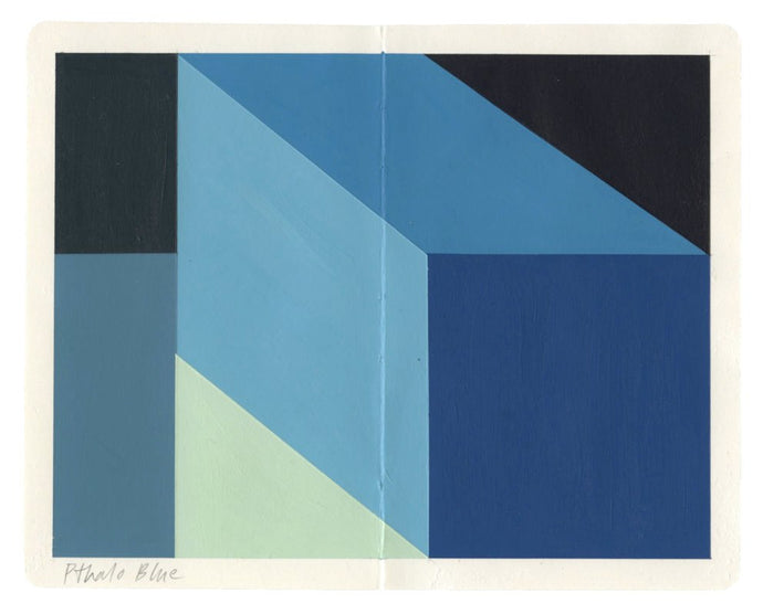 Mary Iverson - Pthalo Blue