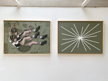 Load image into Gallery viewer, Mando Marie and Hyland Mather - Diptych Commission for Elizabeth