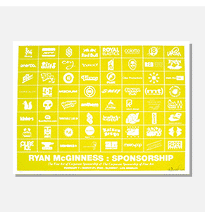 Ryan McGinness - Full Set of Sponsorship Screen Prints